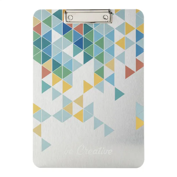 Aloopy custom made A4 size clipboard Silver