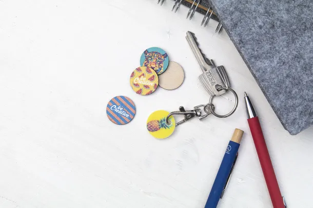 ColoShop personalizirani privjesak sa žetonom Bijela