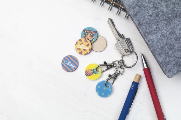 ColoShop personalizirani privjesak sa žetonom Bijela