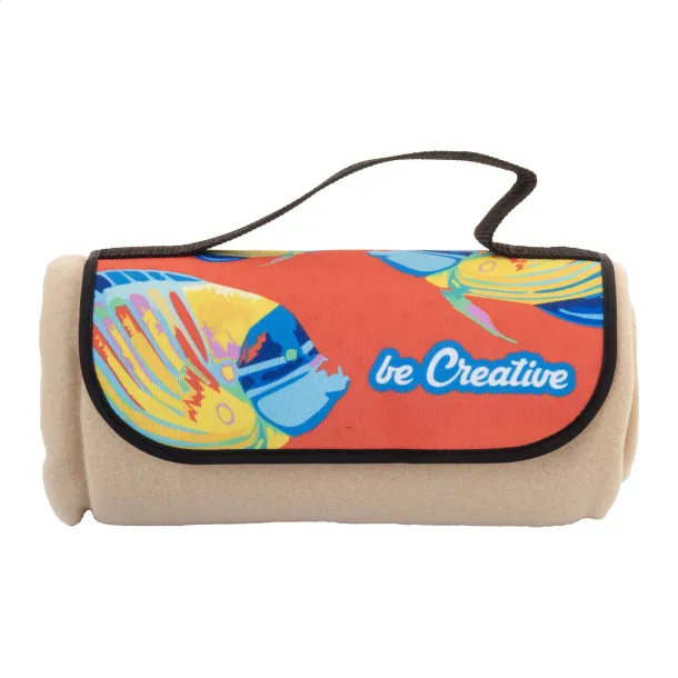 Reporta custom RPET polar blanket Natural