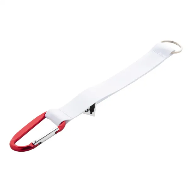 Subiner RPET custom keyring Red White