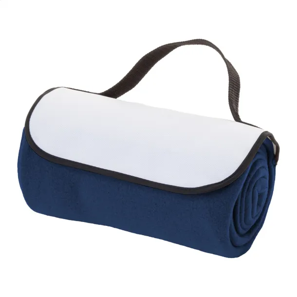 Reporta custom RPET polar blanket Dark blue
