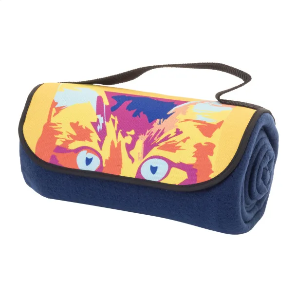 Reporta personalizirani RPET polarni pokrivač Tamno plava