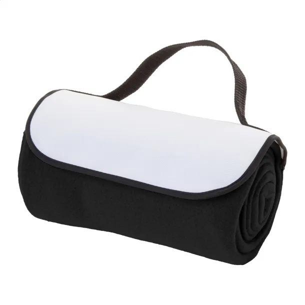 Reporta custom RPET polar blanket Black