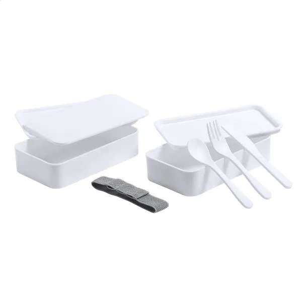 Ayam anti-bacterial lunch box White
