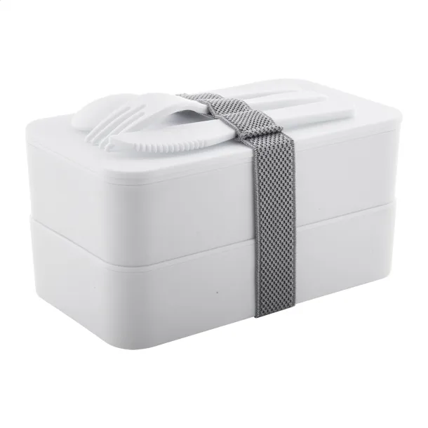 Ayam anti-bacterial lunch box White