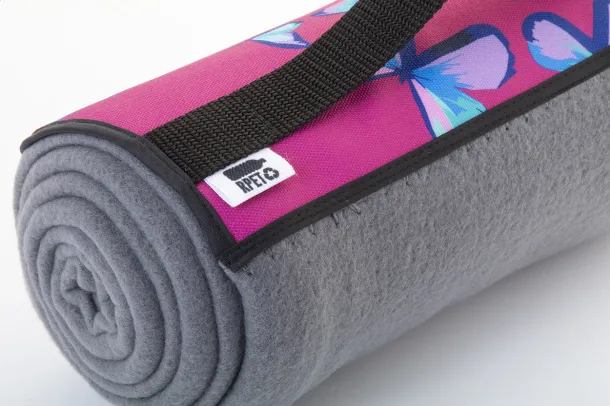 Reporta custom RPET polar blanket Grey