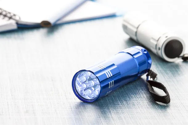 Spotlight flashlight Blue