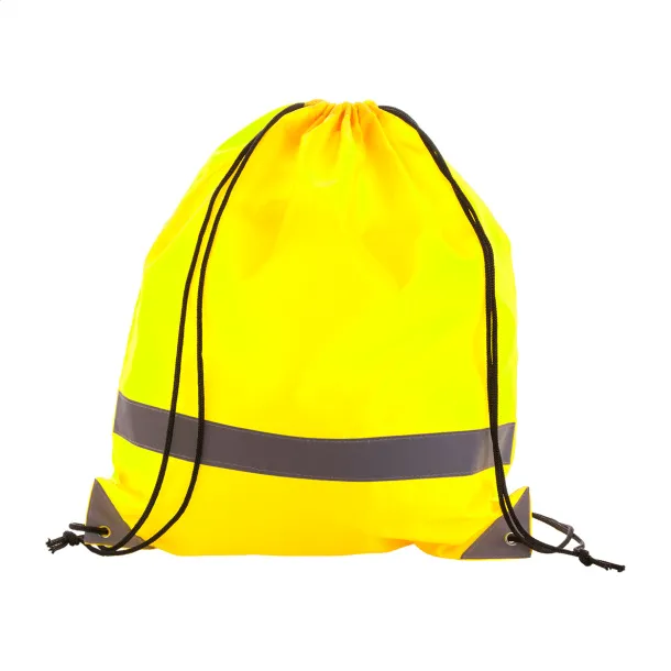 Vidraw reflective drawstring bag Yellow