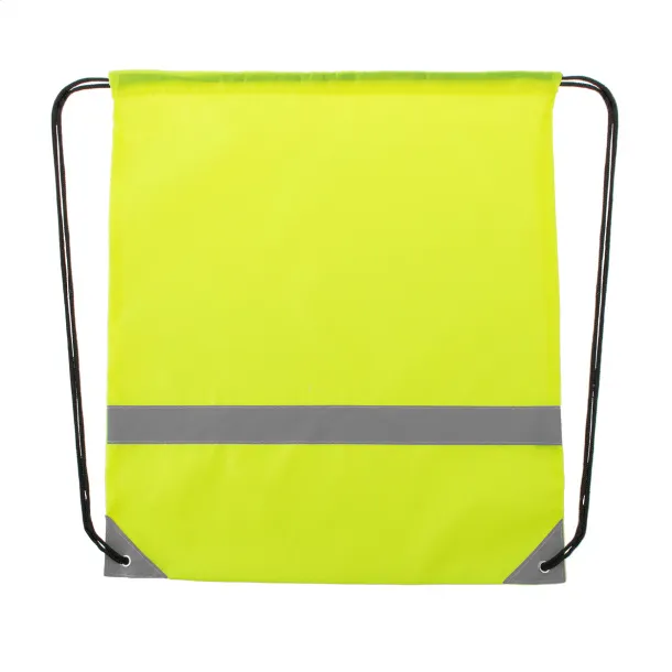 Vidraw reflective drawstring bag Yellow