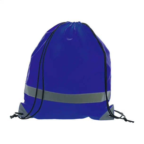 Vidraw reflective drawstring bag Blue