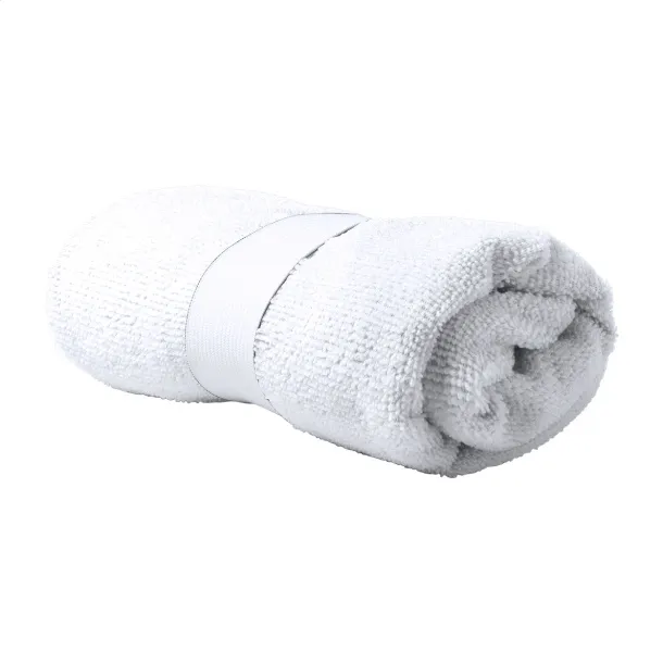 Athletic towel White