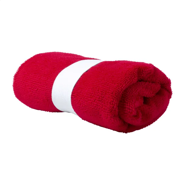 Athletic towel Red