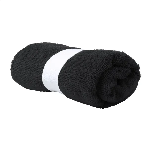 Athletic towel Black