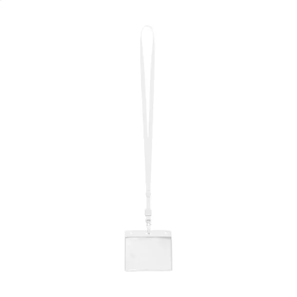 Ballek badge lanyard White Transparent