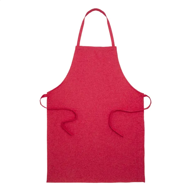 Chepex recycled cotton apron Red