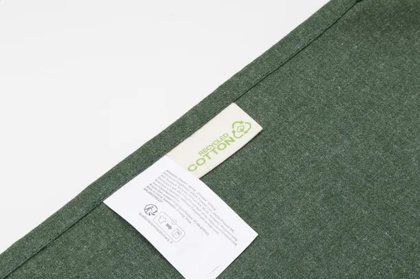 Chepex recycled cotton apron Green