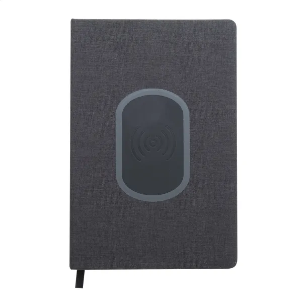 Juglans Notes/ wireless punjač, A5 Crna