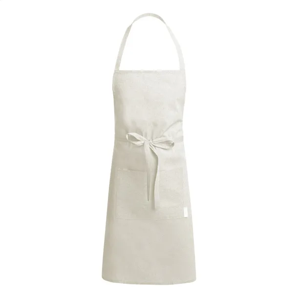 Cuoco cotton apron Beige