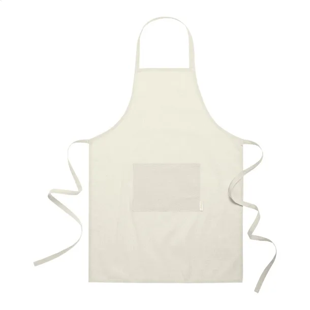 Cuoco cotton apron Beige