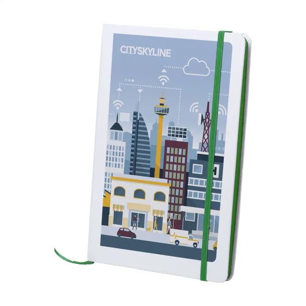 Pendula A5 notebook Green White