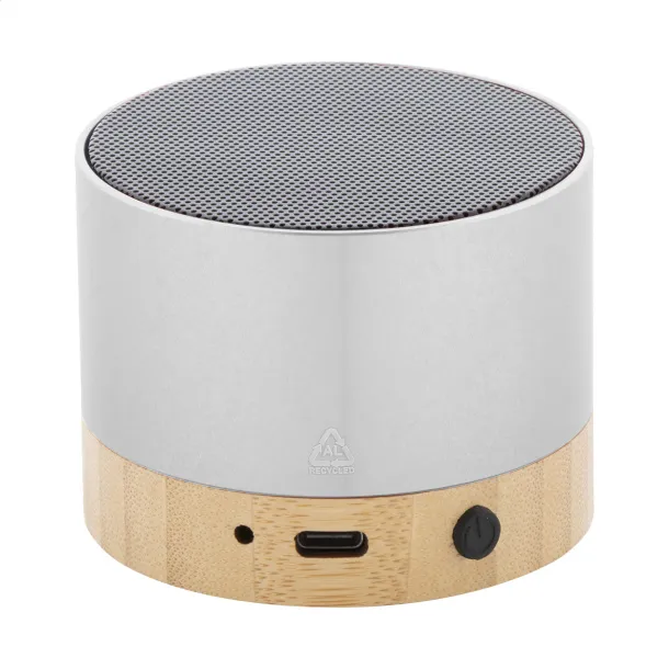 RalooBeat bluetooth speaker Silver