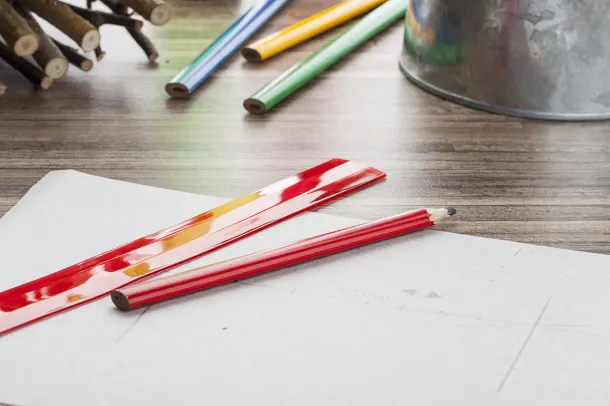 Carpenter pencil Red