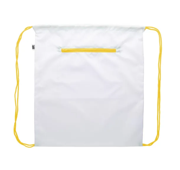 CreaDraw RFID RPET personalizirana torba s vezicama Žuta