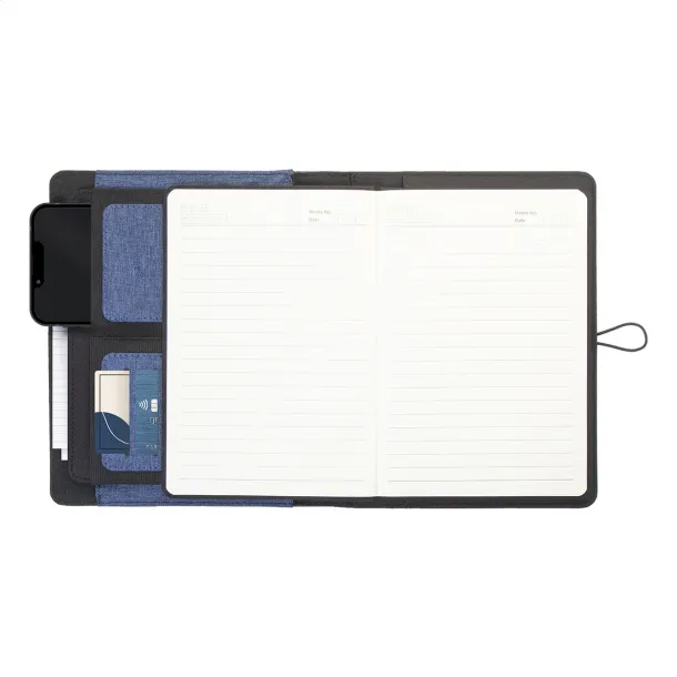Shepherd A5 RPET document folder Blue