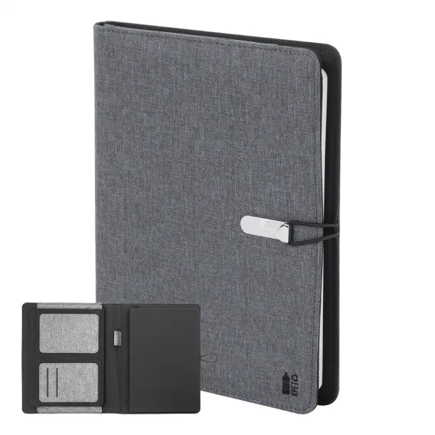 Shepherd A5 RPET document folder Grey