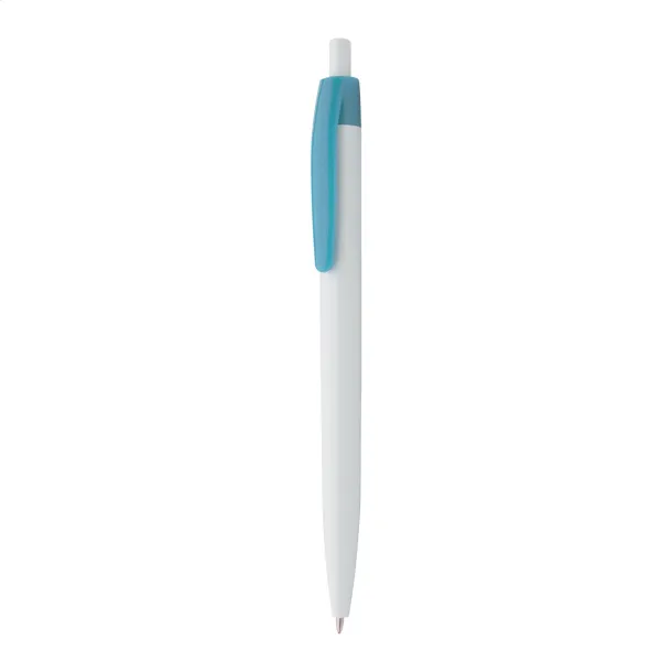 Snow Leopard ballpoint pen Light blue White