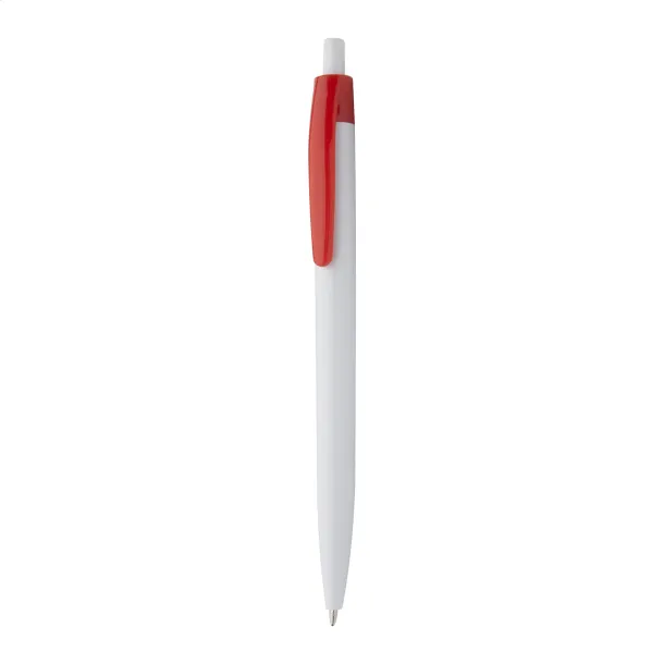 Snow Leopard ballpoint pen Red White