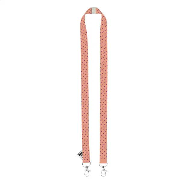 Subyard Double Safe Eco custom sublimation double lanyard White