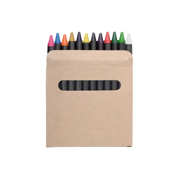 Lola set of 12 crayons Black Beige