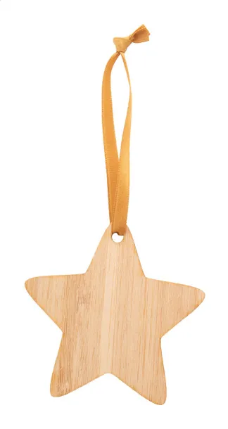 Holonda Christmas tree ornament, star Natural