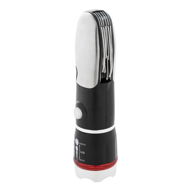 Hemly multi tool flashlight Black Silver