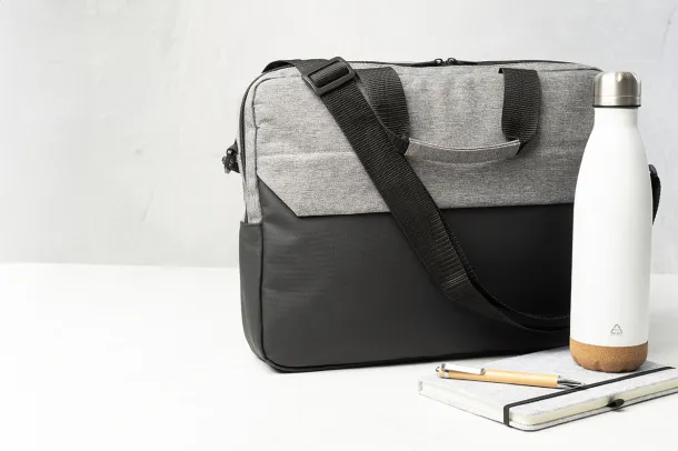 Dopuba RPET document bag Grey Black