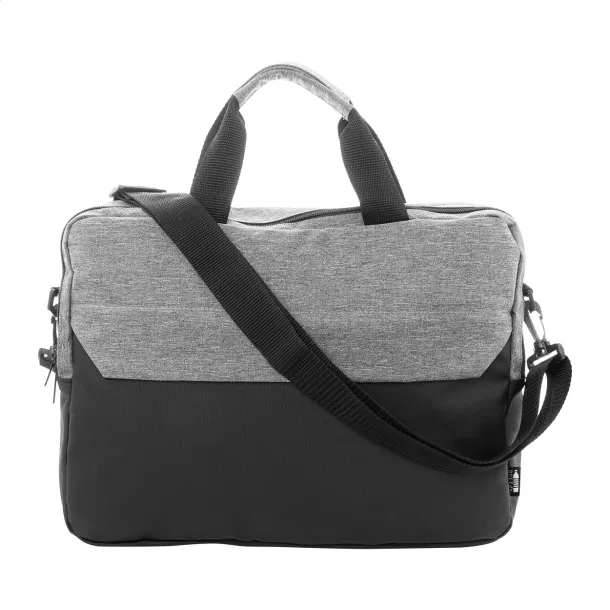 Dopuba RPET vodootporna torba za 15" laptop Siva Crna