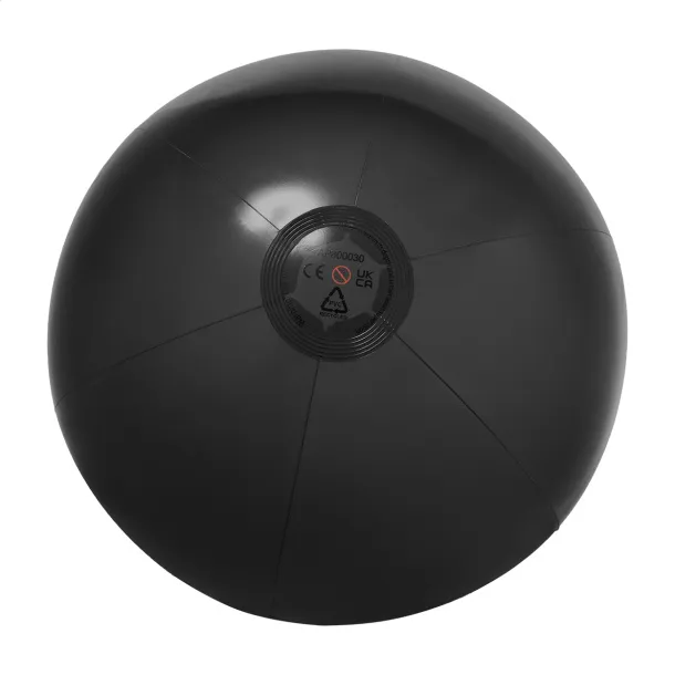 Patong RPVC beach ball (ø40 cm) Black