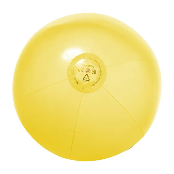 Patong Lopta za plažu od recikliranog PVC-a, (ø40 cm) Žuta