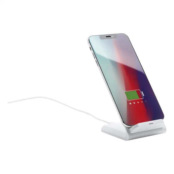 Hovox wireless charger mobile holder White