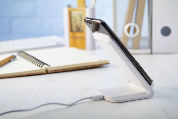 Hovox wireless charger mobile holder White