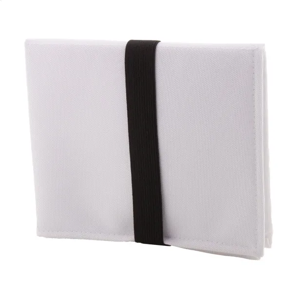 Fanseat Fold personalizirani RPET jastuk Crna Bijela