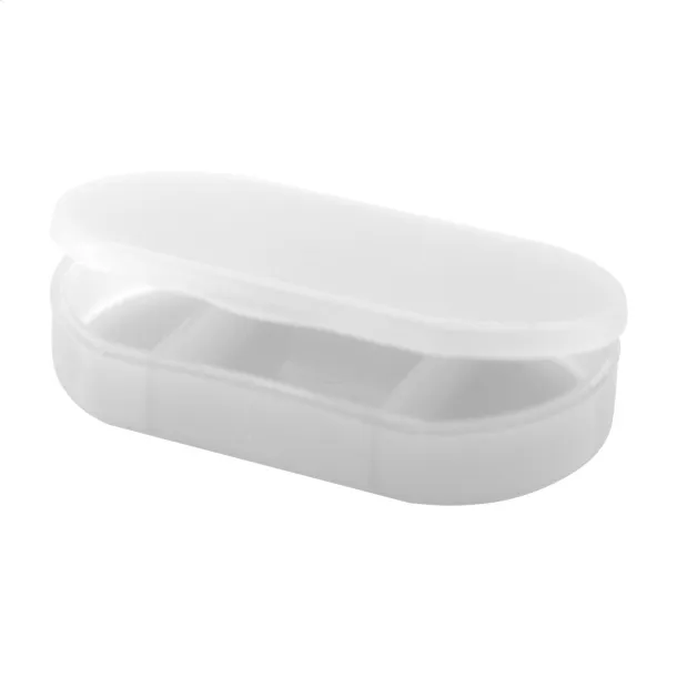 Tripill pillbox White