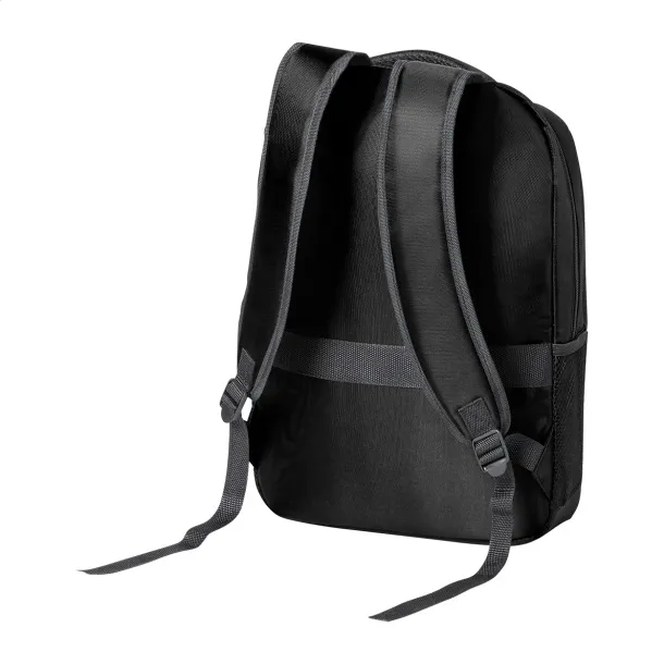 Jacob RPET ruksak, 15" Crna