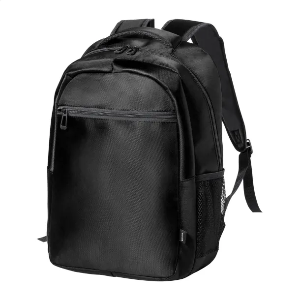 Jacob RPET ruksak, 15" Crna