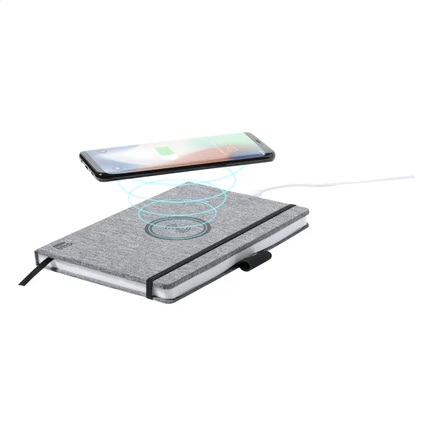 Charbuk wireless charger notebook Grey