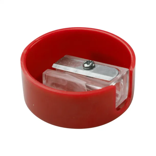 Spiked sharpener Red