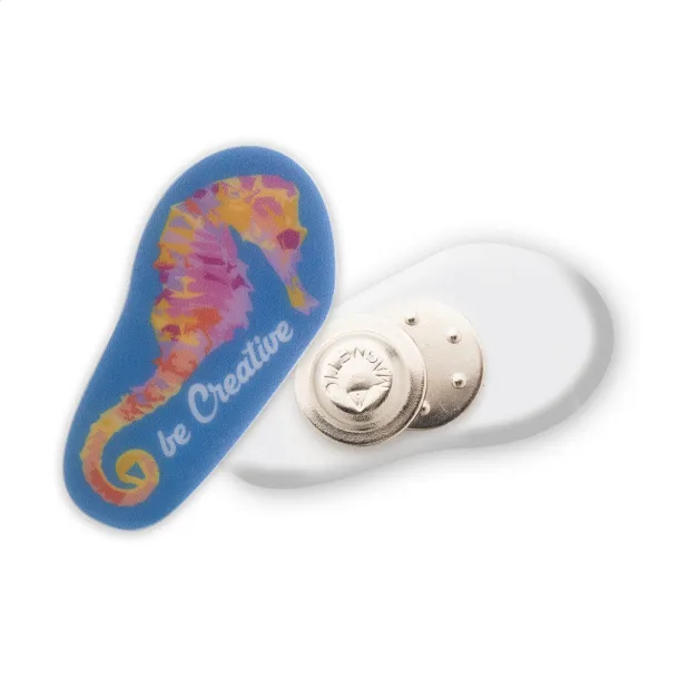 ColoBadge magnetic badge White