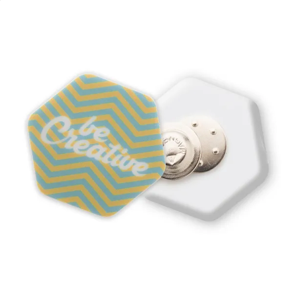 ColoBadge magnetic badge White